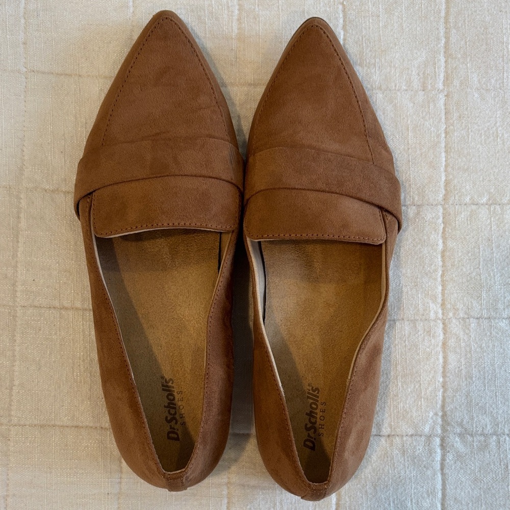 Dr. Scholl's Women's Tan Flats, Women’s size 10